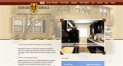 Desktop Screenshot of harvardterrace.com